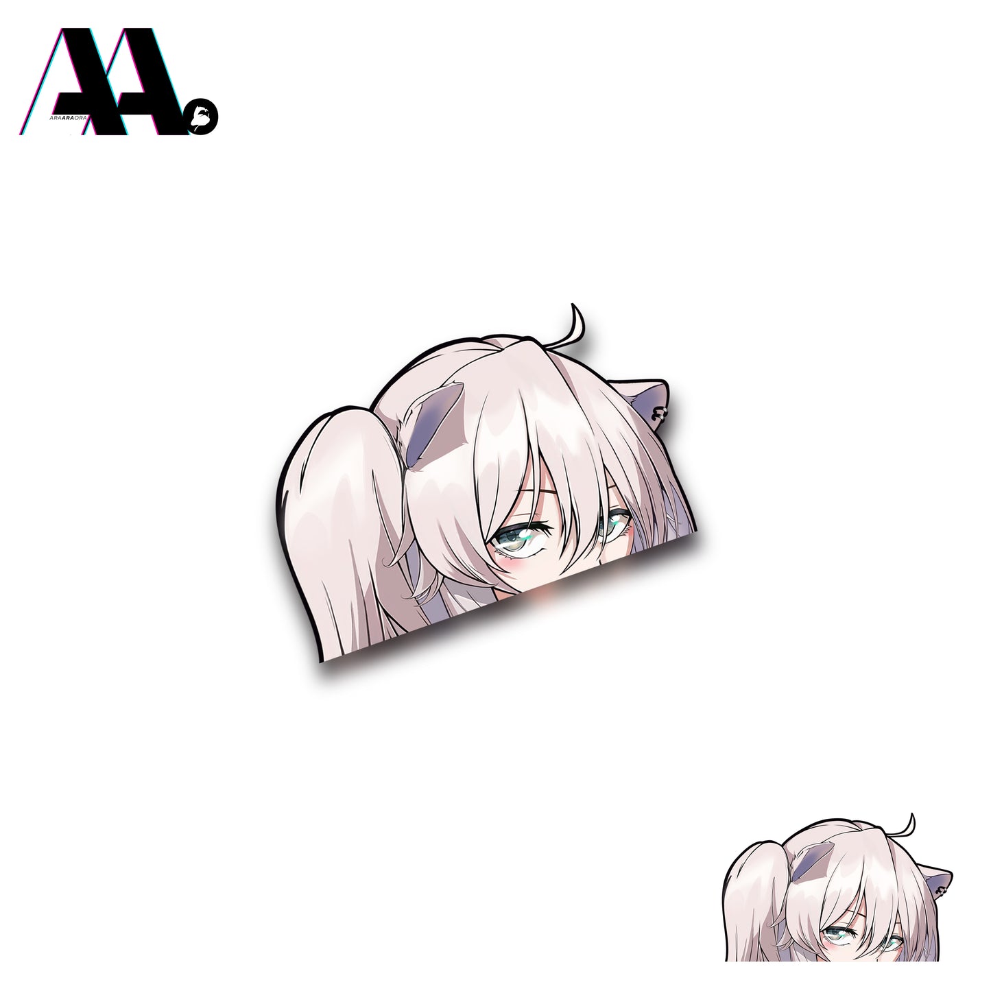 Shishiro Botan Peeker Sticker!