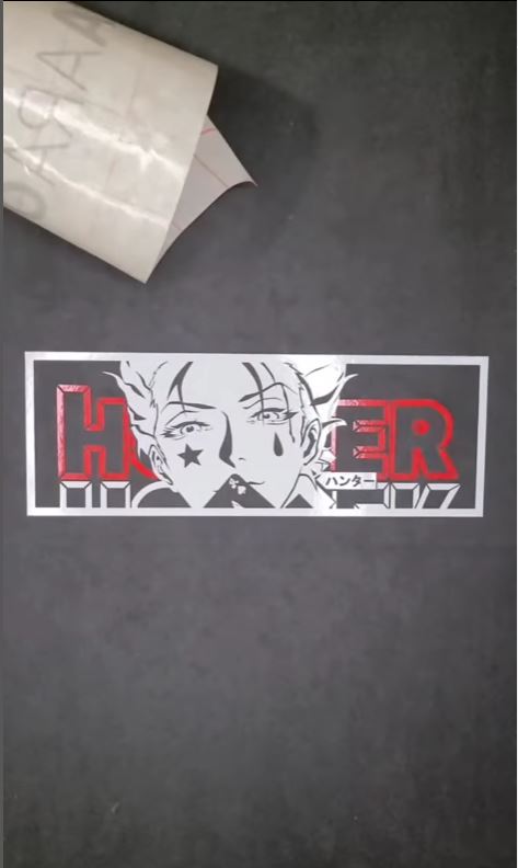 HXH Hisoka Vinyl Decal